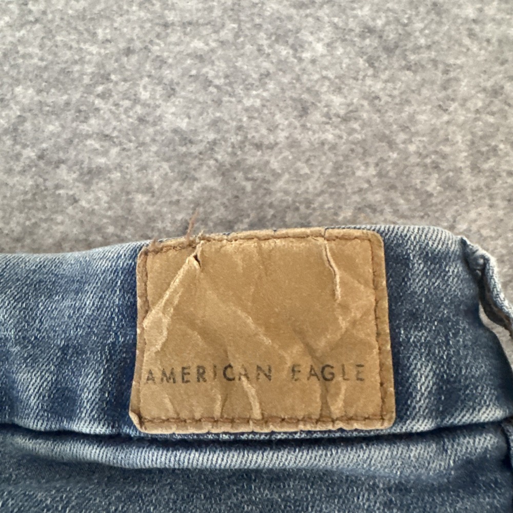 American Eagle Women's Size 10 Curvy Hi Rise Jegging‎ Jeans Medium Wash - Picture 9 of 15
